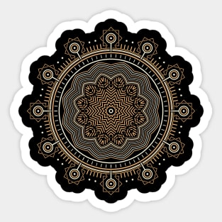Sacred geometry flower Sticker